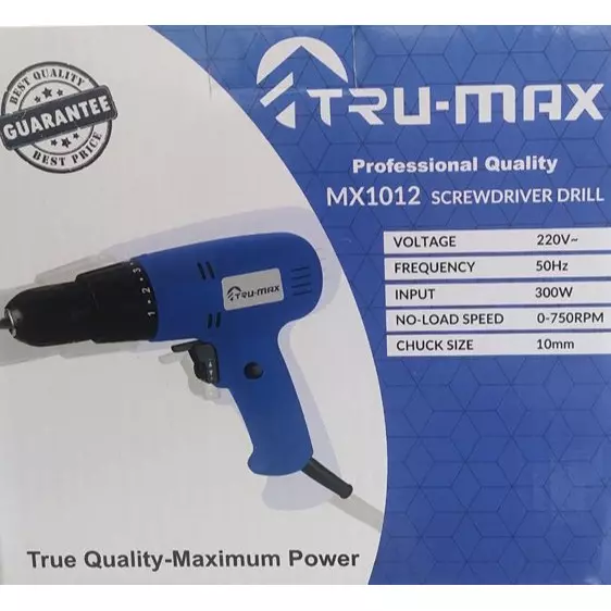 trumax-300-w-electric-screwdriver-0-750-rpm-no-load-speed-and-220-v-50-hz-power-supply-mx1012-without-screwdriver-bits