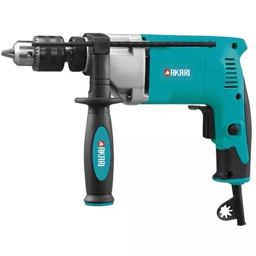 AKARI Impact Drill 600 W, 0-1200 RPM No Load Speed and 13 mm Chuck, APT-ID-13A-RF (Without Drill Bit)