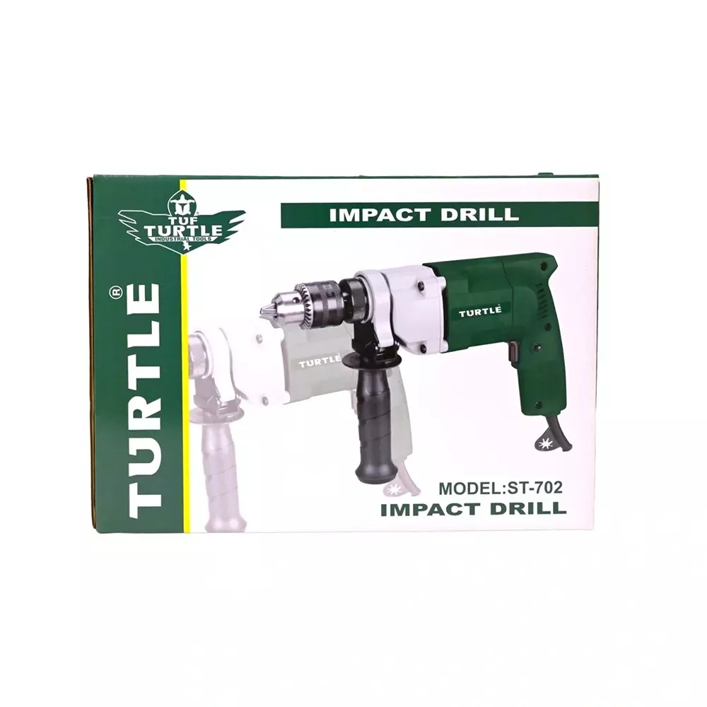 Turtle Impact Drill 13 mm 800 W, ST-702 (Without Drill Bit)