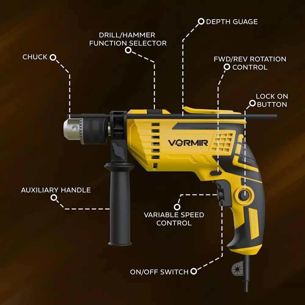 vormir-impact-drill-machine-kit-650-w-power-13-mm-drill-capacity-electric-corded-for-home-professional-industrial-use-vr-td13-139