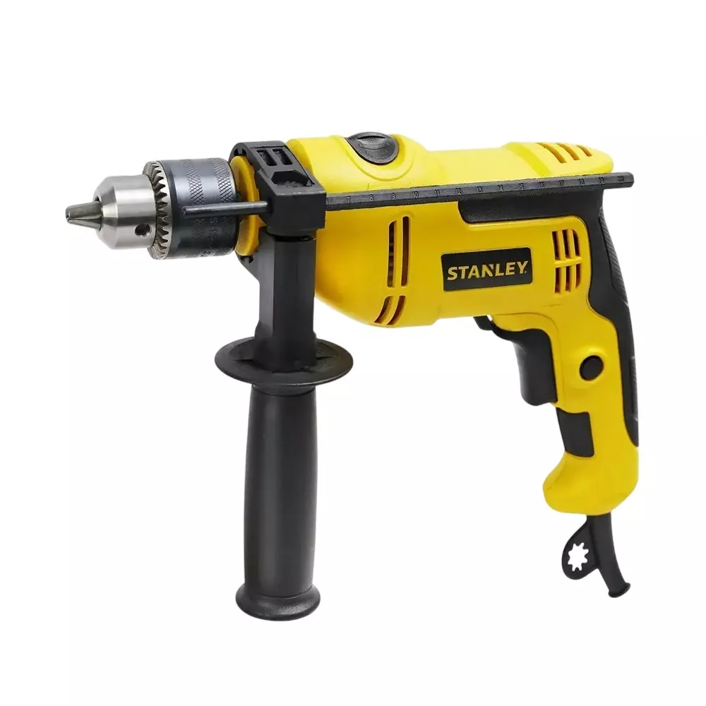STANLEY Hammer Impact Drill 550 W Power 220-240 V @50/60 Hz 0-3000 RPM No Load Speed, SDH550N-IN
