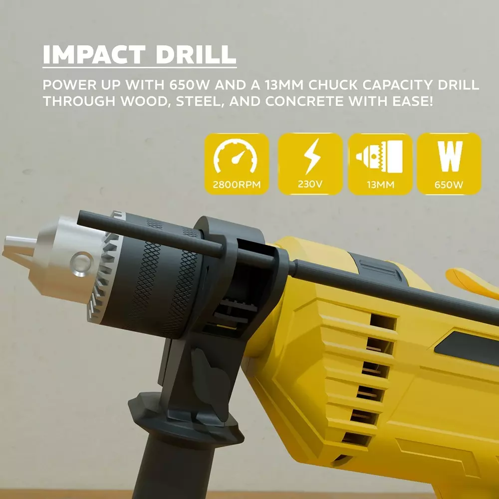 vormir-impact-drill-machine-kit-650-w-power-13-mm-drill-capacity-electric-corded-for-home-professional-industrial-use-vr-td13-120
