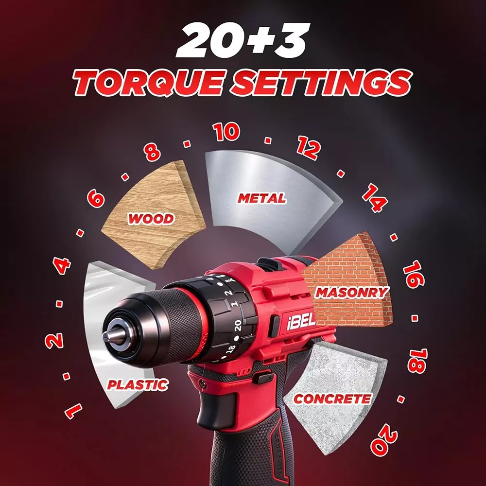 ibell-one-power-series-cordless-impact-drill-kit-brushless-40-nm-torque-with-1500-mah-battery-charger-ibl-bd12-40