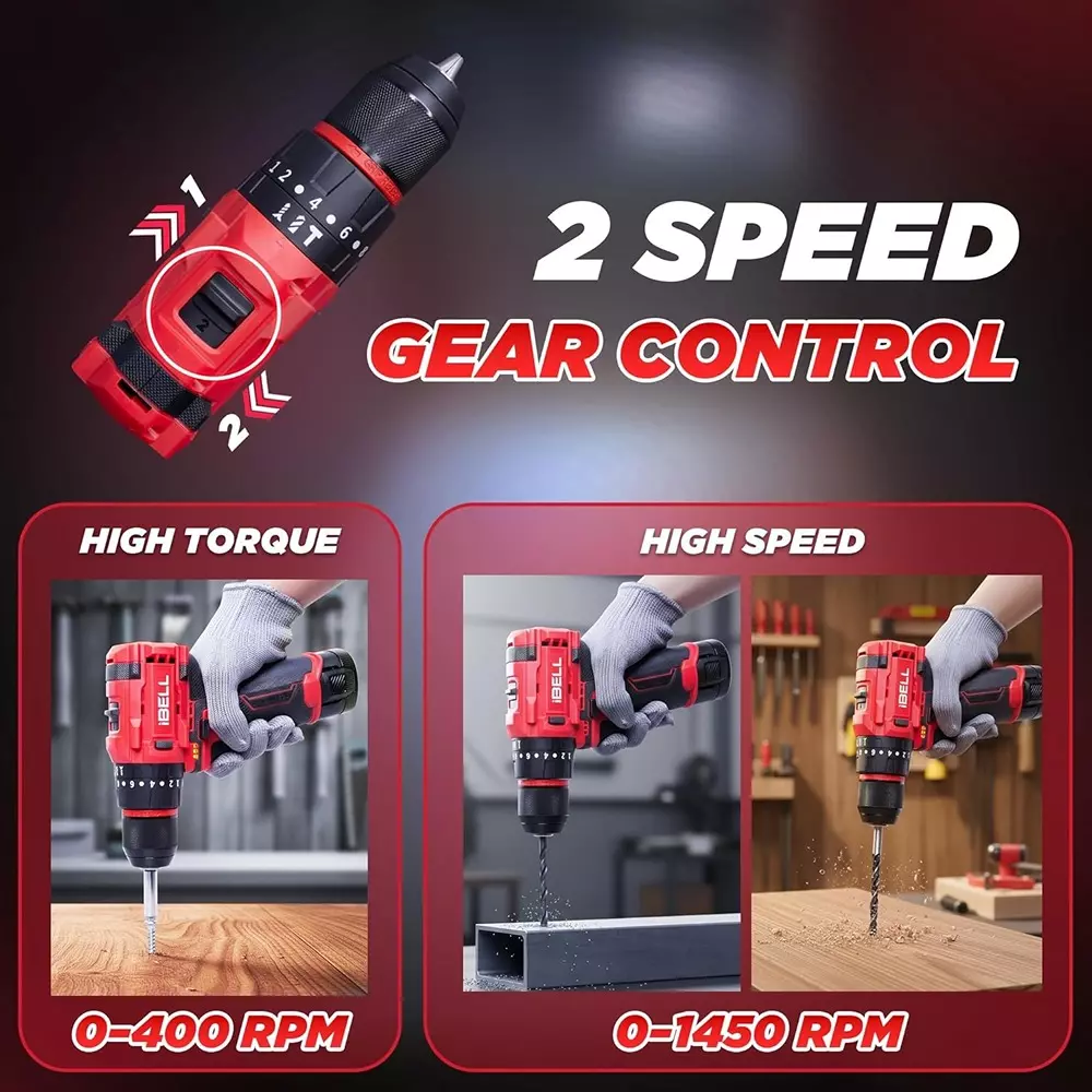 ibell-one-power-series-cordless-impact-drill-kit-brushless-40-nm-torque-with-1500-mah-battery-charger-ibl-bd12-40