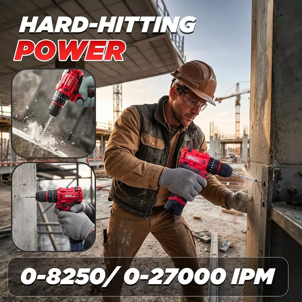 ibell-one-power-series-cordless-impact-drill-kit-brushless-40-nm-torque-with-1500-mah-battery-charger-ibl-bd12-40