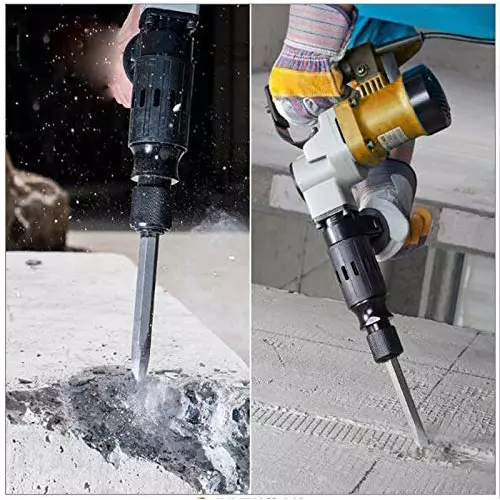 GENERIC Demolition Hammer 1050 W Power 6.5 J Impact Force 3000 RPM with 2 Chisel Bit, 810T
