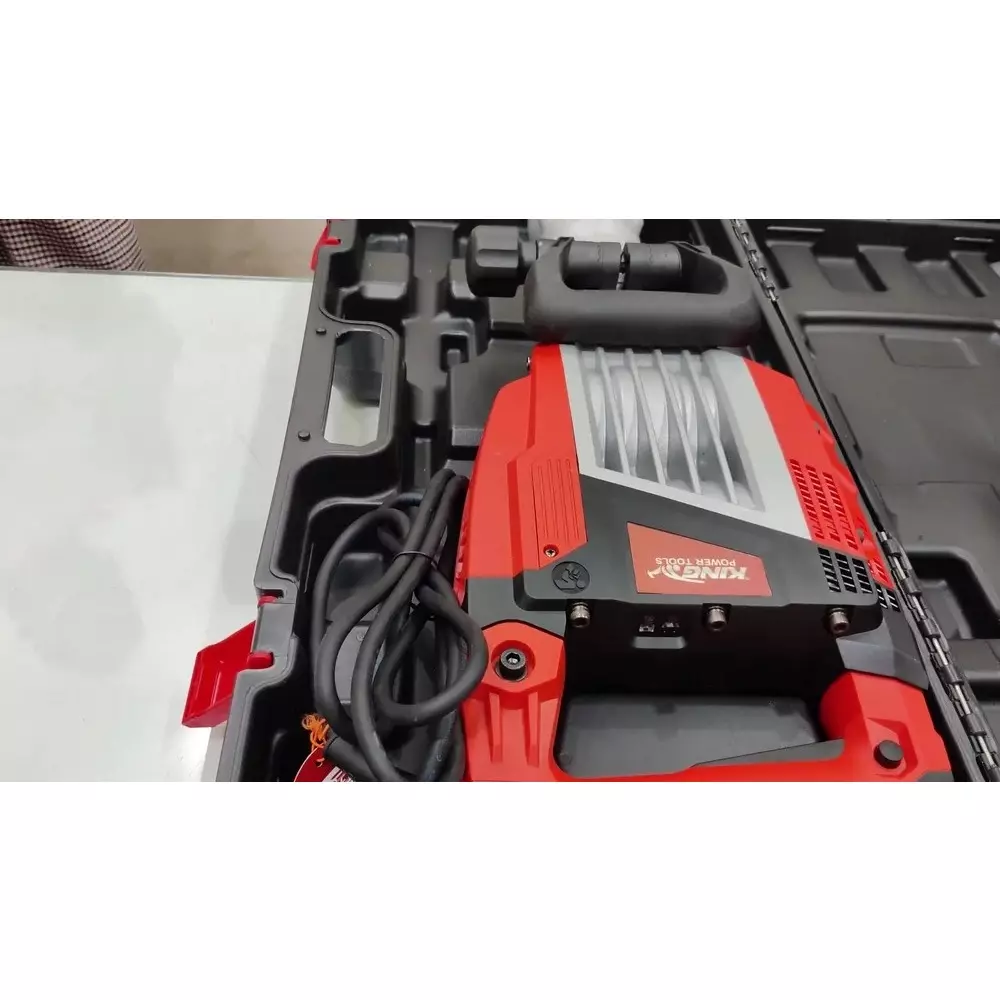 king-3100-w-demolition-hammer-65-j-impact-energy-and-1940-bpm-no-load-speed-kp-389-with-2-chisels