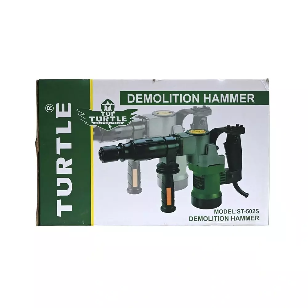 Turtle Gold Demolition Hammer 1050 W 9 J Impact Energy, ST 502S (Without Drill Bit)