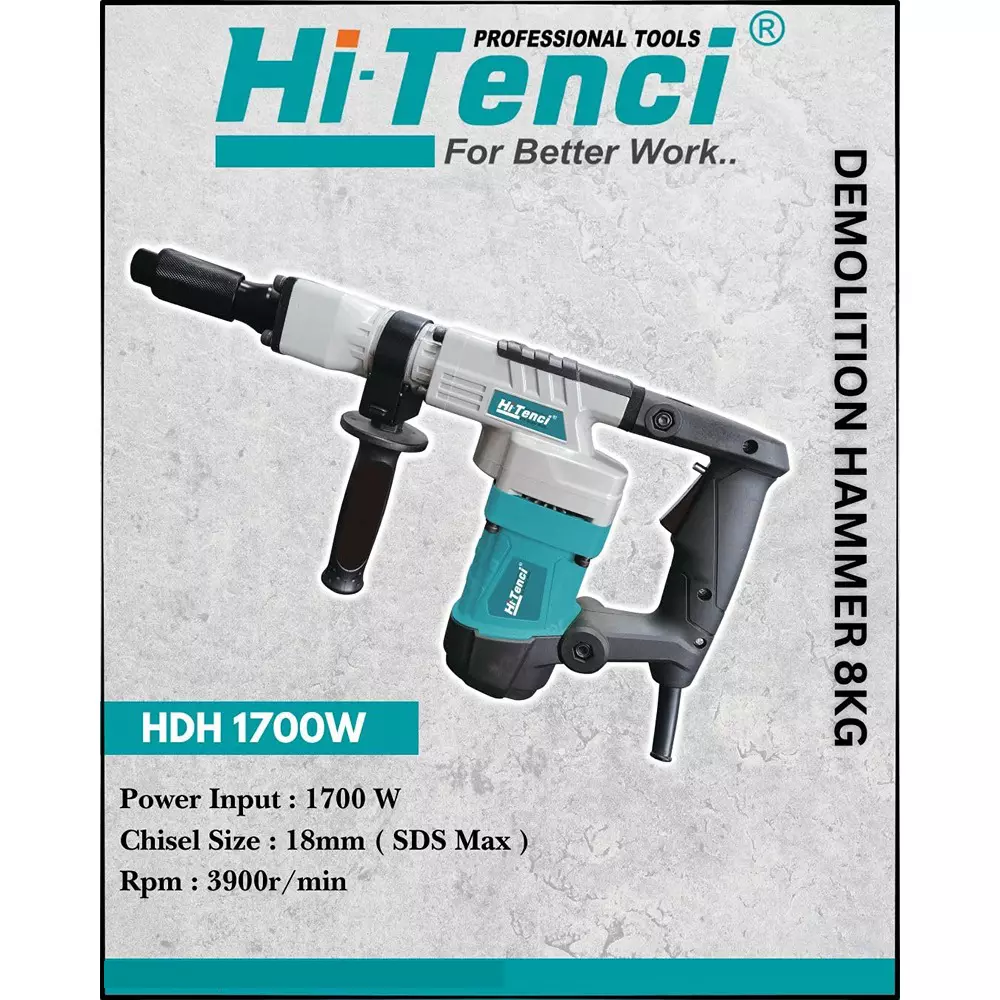 hi-tenci-1700-w-demolition-hammer-with-3900-bpm-no-load-speed-and-20-j-impact-energy-hdh--1700w-with-chisel
