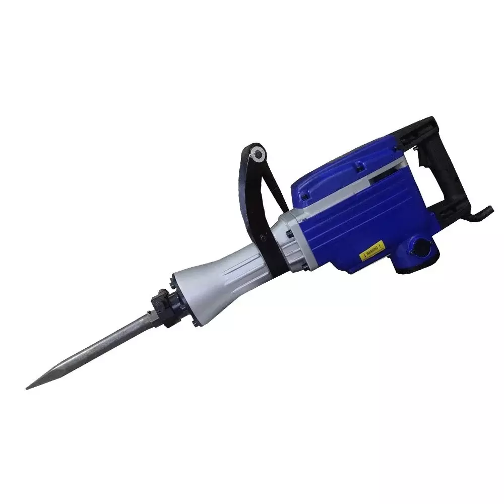 Trumax 1500 W Demolition Hammer 45 J Impact Energy and 1400 RPM No Load Speed, PH65 (With 2 Chisels & Other Accessories)