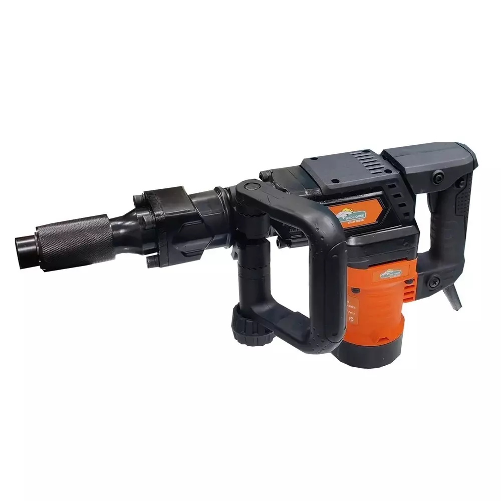 Red Horse 3500 W Demolition Hammer 15-18 J Impact Energy and 3600 RPM No Load Speed, RHC-510 (With 2 Chisels)
