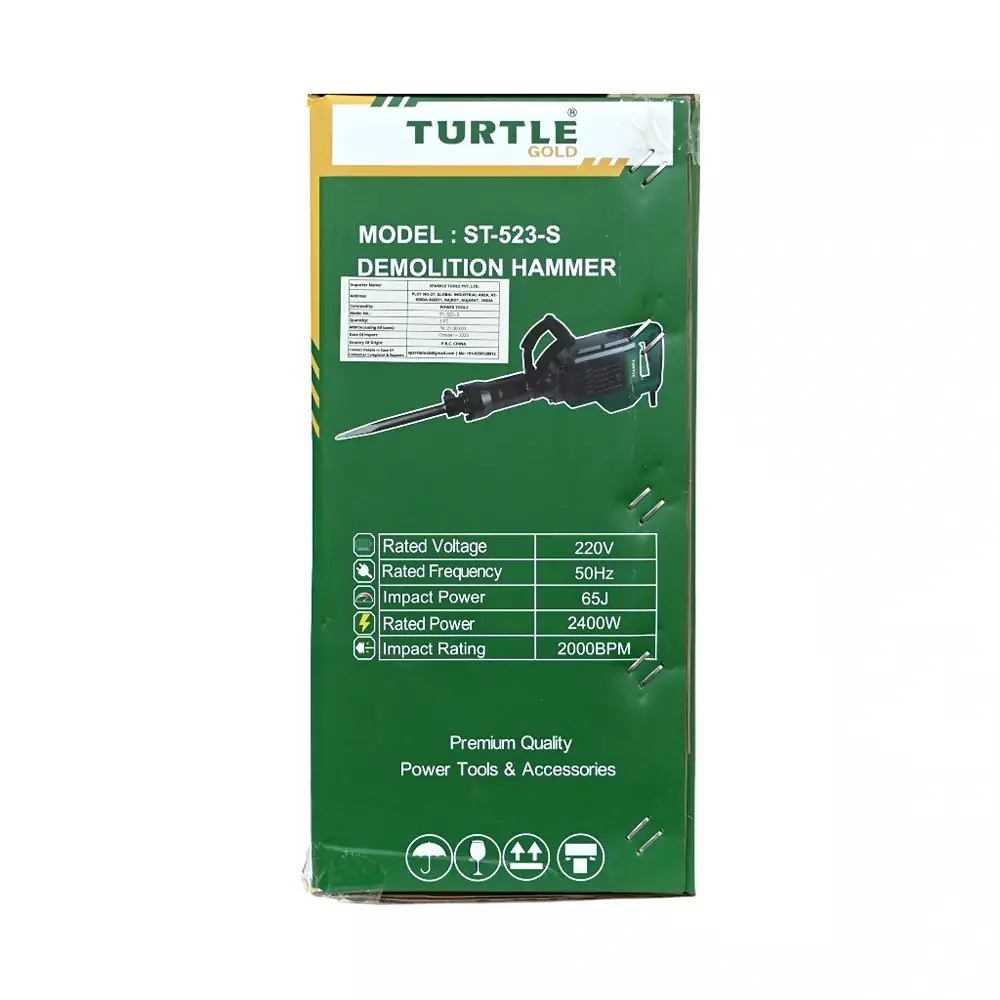 turtle-gold-demolition-hammers-2000-bpm-maximum-impact-rate-2400-w-power-st-523s-drill-bit-not-included