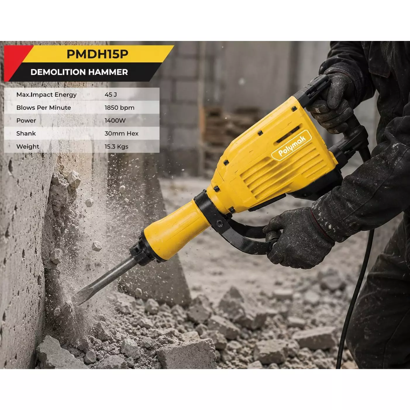 polymak-15-kg-demolition-hammer-1400-w-power-1850-bpm-45-j-impact-energy-pmdh15p