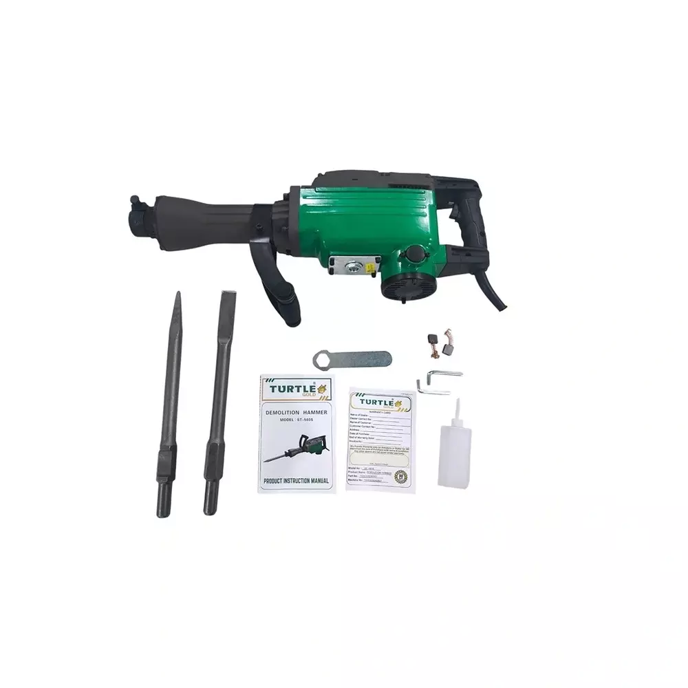 Turtle Gold Demolition Hammer 1650 W 45 J Impact Energy, ST 503S (Without Drill Bit)