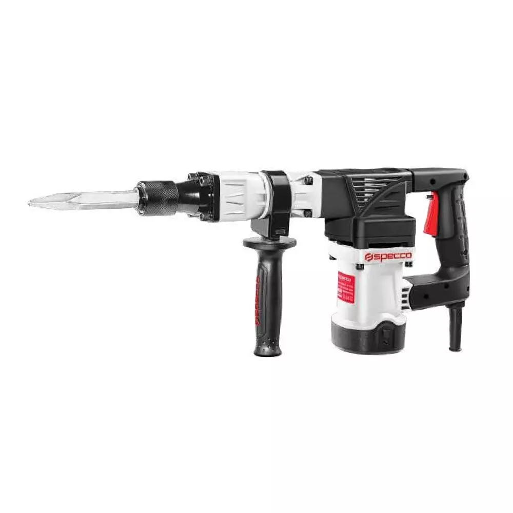 Specco Demolition Hammer 7 Kg 1300 W Power 4000 BPM Impact Rate, SP-7020 (Drill Bit Not Included)