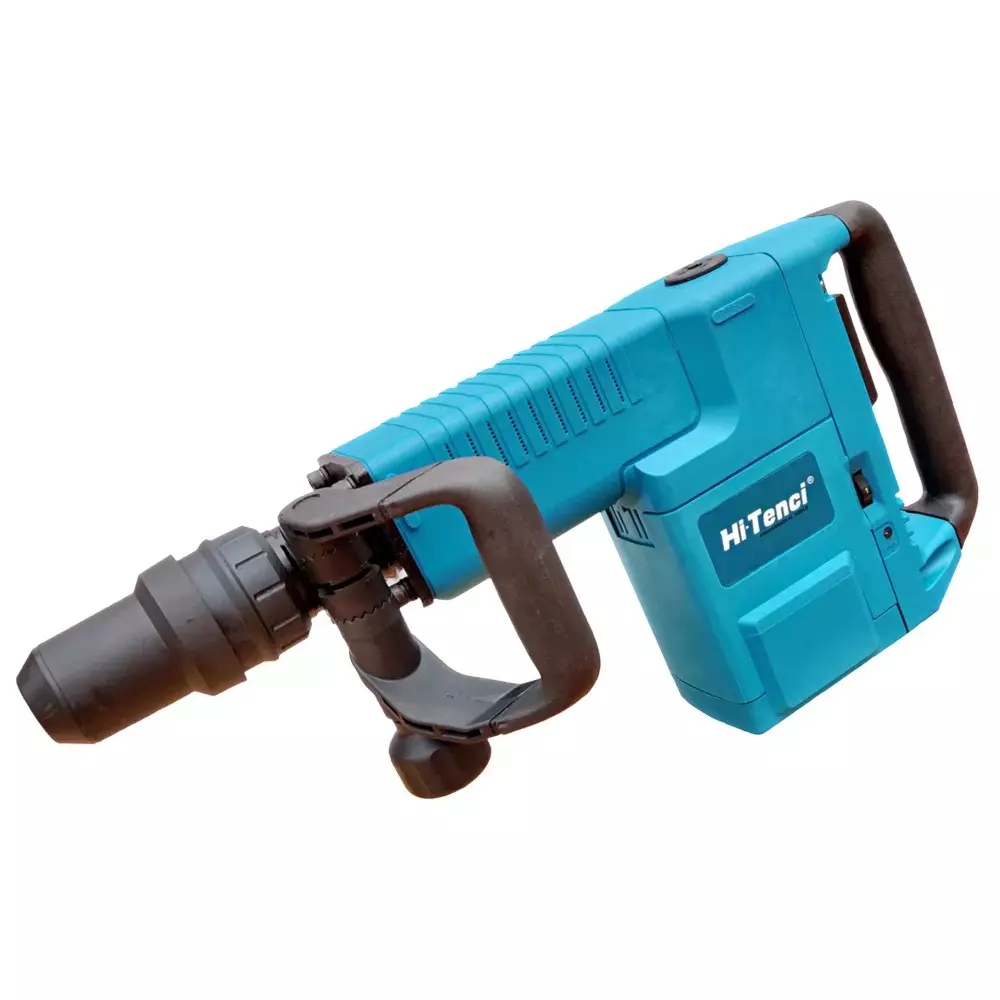 Hi-Tenci 1500 W Demolition Hammer with 900-1890 RPM No Load Speed and 35 J Impact Energy, HTC - 11E (With Chisel)
