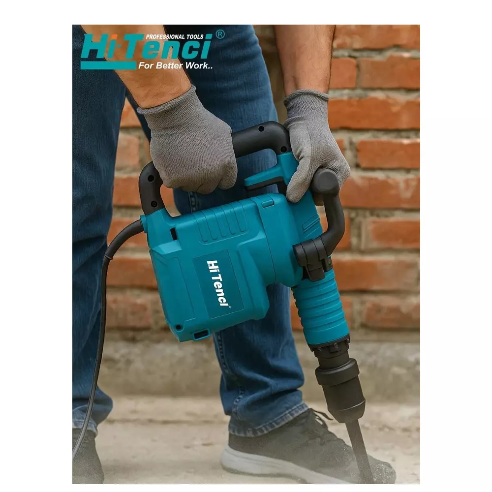 hi-tenci-1500-w-demolition-hammer-with-900-1890-rpm-no-load-speed-and-35-j-impact-energy-htc--11e-with-chisel