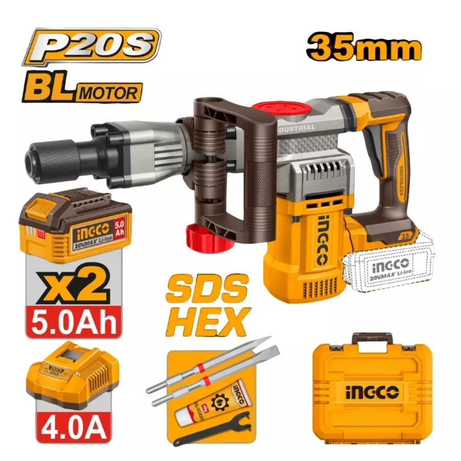 ingco-cordless-demolition-breaker-20-v-brushless-motor-0-3200-bpm-impact-rate-cdbli203582