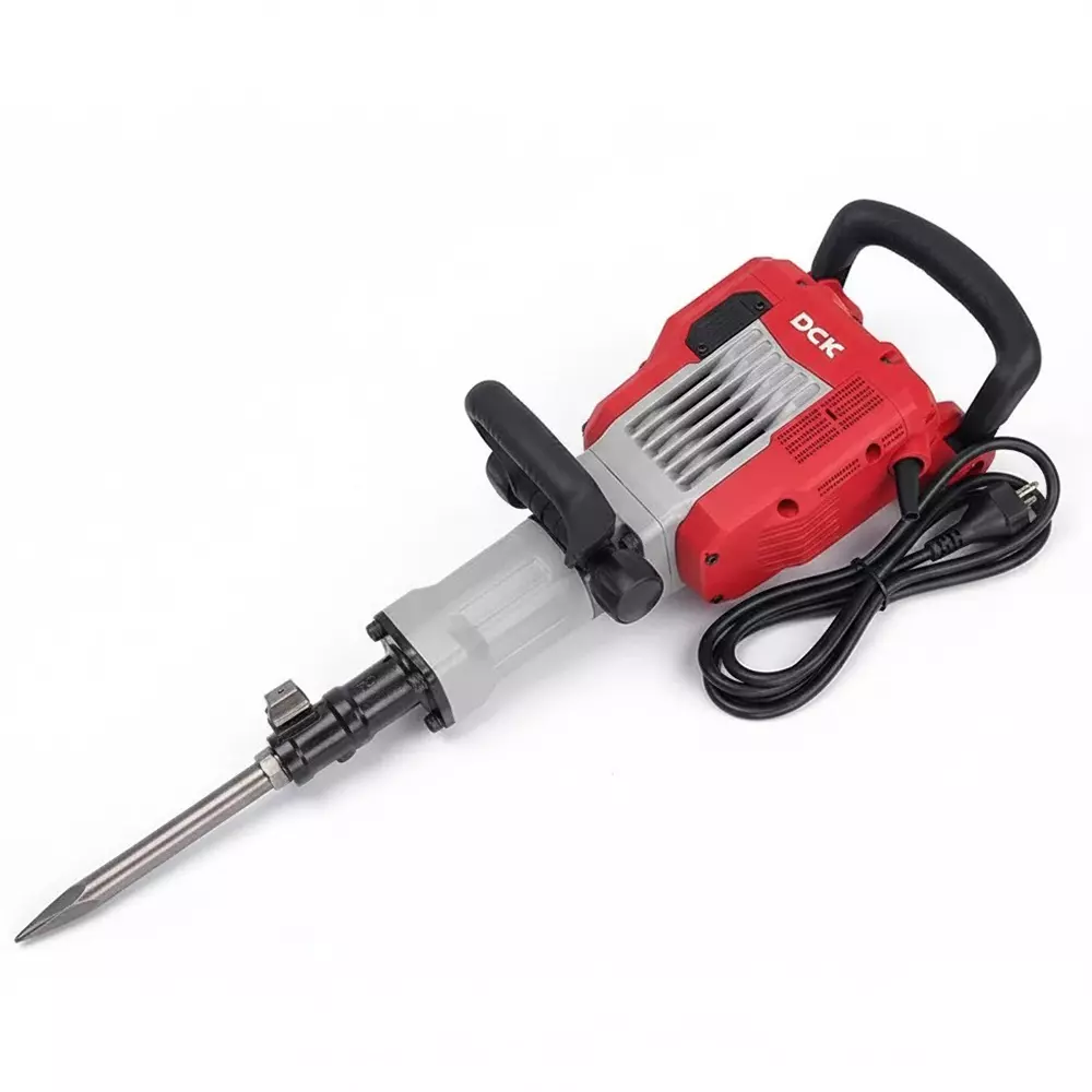 DCK Percussion Hammer 1700 W Rated Power 30 mm Hex Bit Multicolor, KZG16 (20 KG) (Without Bit)