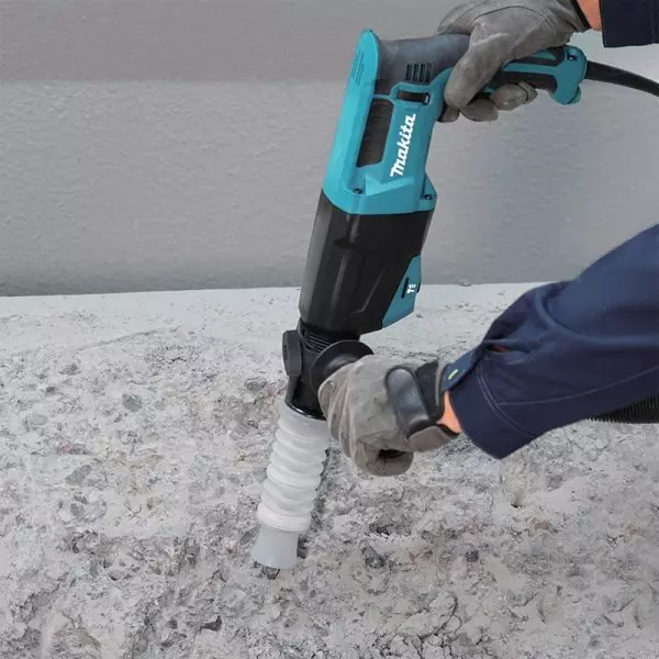 Makita Combination Hammer with SDS Plus Shank and 26 mm Drilling Capacity in Concrete with TCT Bit, HR2670 (Accessories Included)