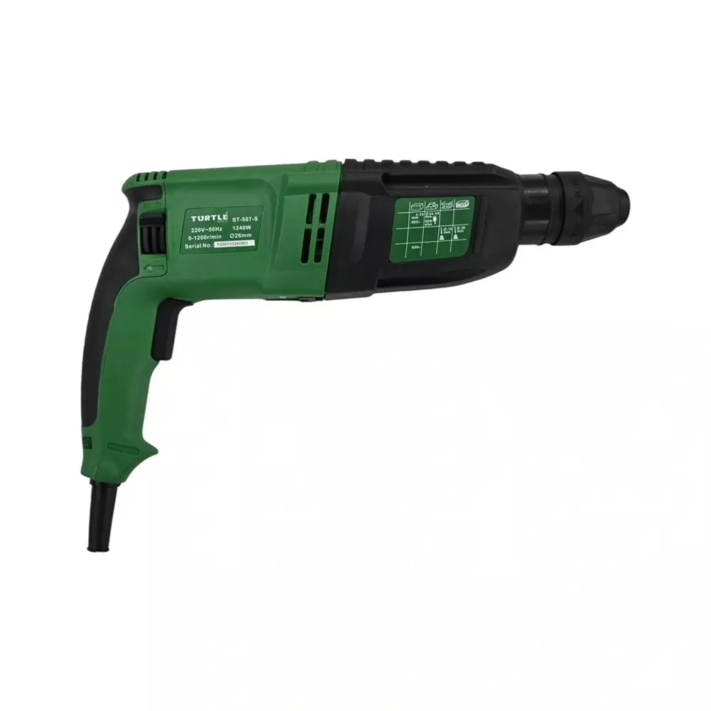 Turtle Gold Rotary Hammer 1240 W 26 mm, ST 507S (With Drill Bit)
