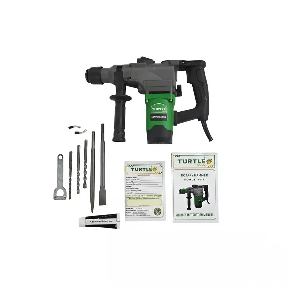 Turtle Gold Rotary Hammer 900 W 26 mm, ST 501S (With Drill Bit)