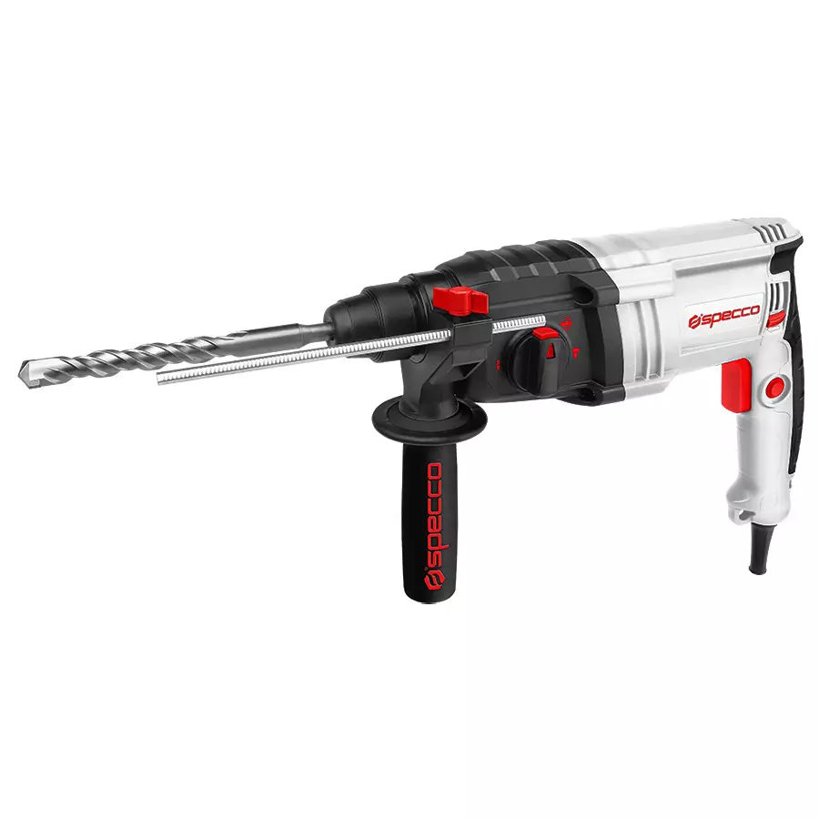Specco Rotary Hammer 700 W Power 870 RPM No Load Speed 220-240 V Voltage, SP-7010A (Drill Bit Not Included)