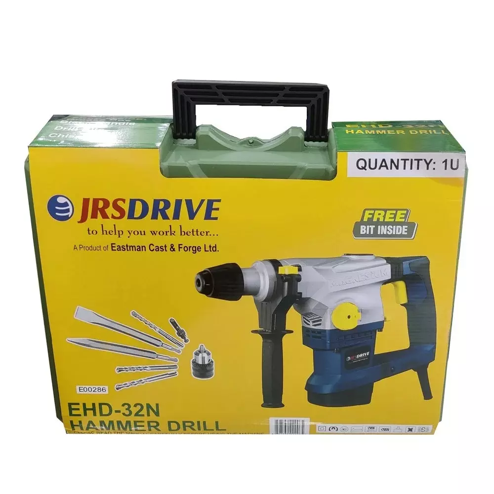 jrs-drive-1250-w-hammer-drill-26-mm-drilling-diameter-and-800-rpm-no-load-speed-ehd-32n-with-2-chisels-3-drill-bits