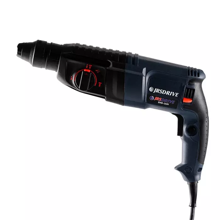 eastman-tools-800-w-rotary-hammer-drill-5500-bpm-impact-rate-and-26-mm-drilling-capacity-ehd-026n-with-2-chisels-and-3-drills