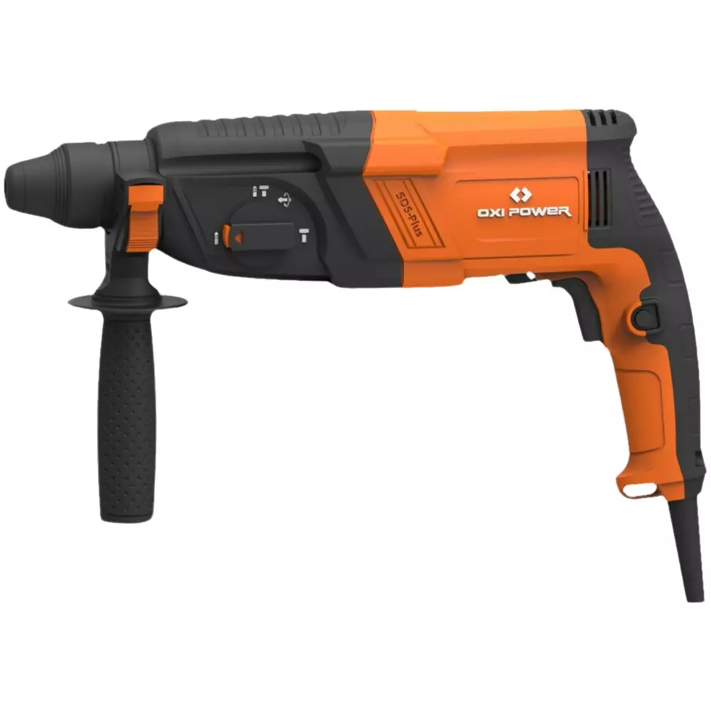 Oxi Power Hammer Drill without Blade 1.2-1.5 HP Power 26 mm Chuck Size for Industrial Use, OP - 26HD