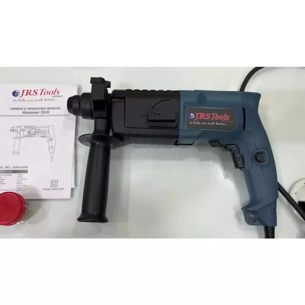 jrs-tools-500-w-hammer-drill-20-mm-drilling-diameter-and-0-1200-rpm-no-load-speed-ehd-020n-with-3-drill-bits