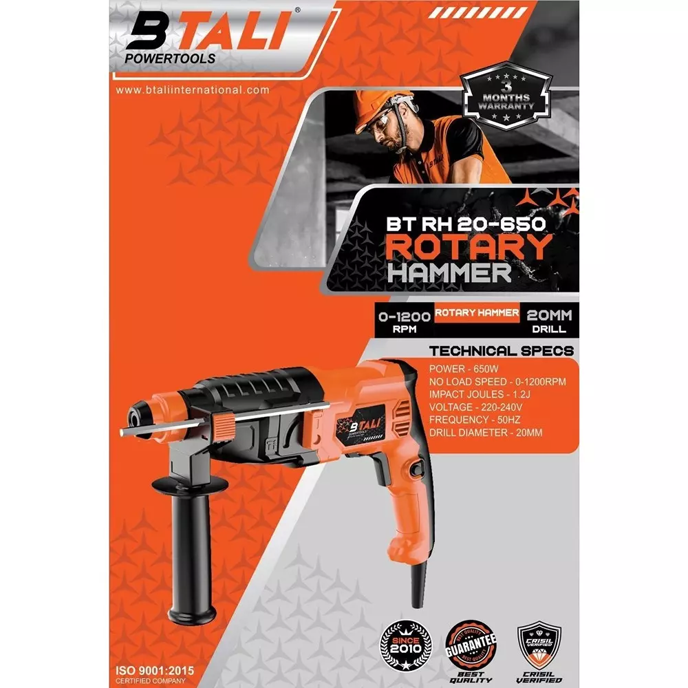 btali-650-w-rotary-hammer-drill-0-1200-rpm-no-load-speed-and-12-j-impact-energy-bt-rh20-650-without-drill-bit