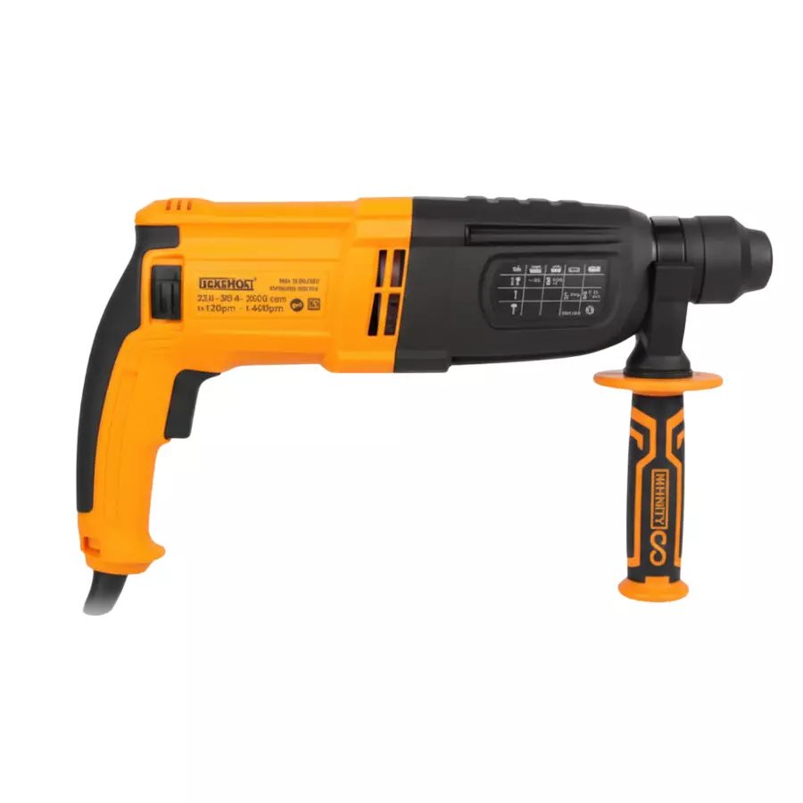 Infinity Rotary Hammer Without Drill Bit 800 W Rated Input Power 1100 rpm Speed for Industrial Use, INF-RH80026