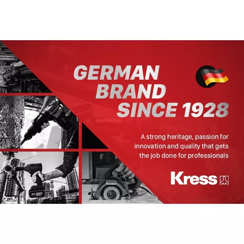 Kress Rotary Hammer SDS-Plus 1100 W 0-4300 BPM, KU332P