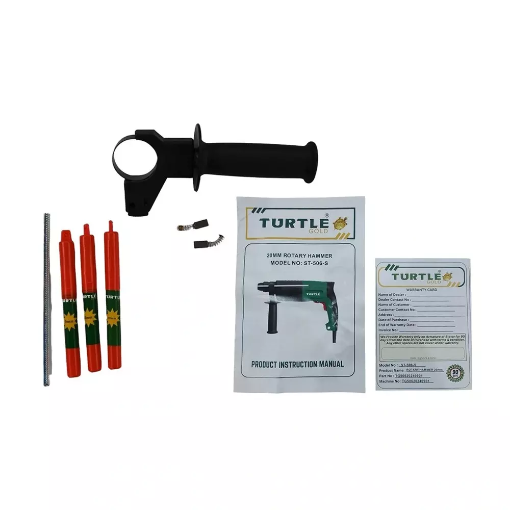 Turtle Gold Rotary Hammer 840 W 20 mm, ST 506S (With Drill Bit)