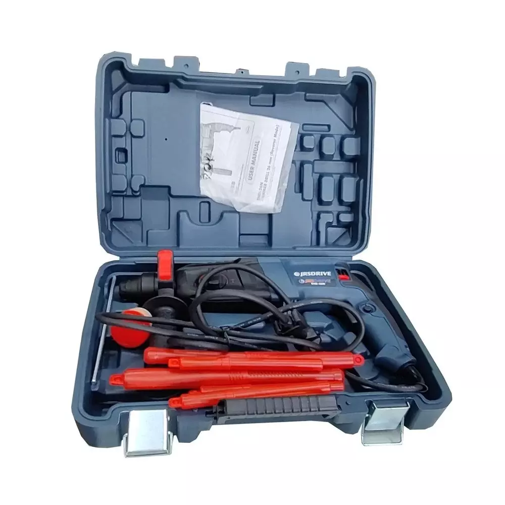 jrs-drive-800-w-rotary-hammer-26-mm-drilling-diameter-and-0-1300-rpm-no-load-speed-ehd-26n-with-3-drill-bits-2-chisels
