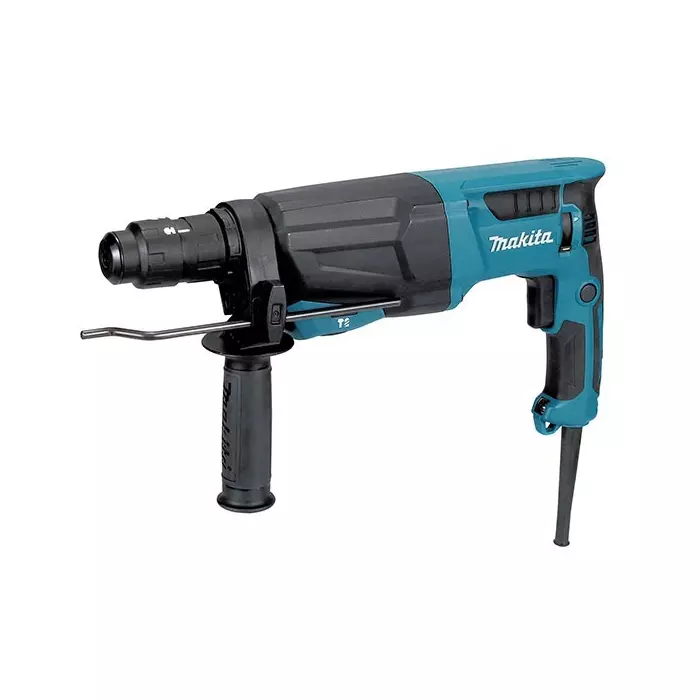 Makita Combination Hammer with 3.0 J, 800 W, SDS-Plus Chuck and 26 mm Drilling Capacity, HR2670FT (Without Drill Bit)