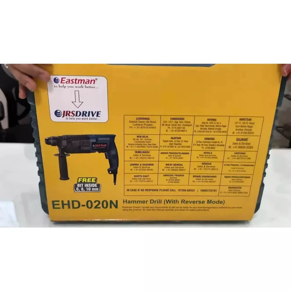 jrs-drive-500-w-rotary-hammer-20-mm-drilling-diameter-and-0-1200-rpm-no-load-speed-with-3-drill-bits