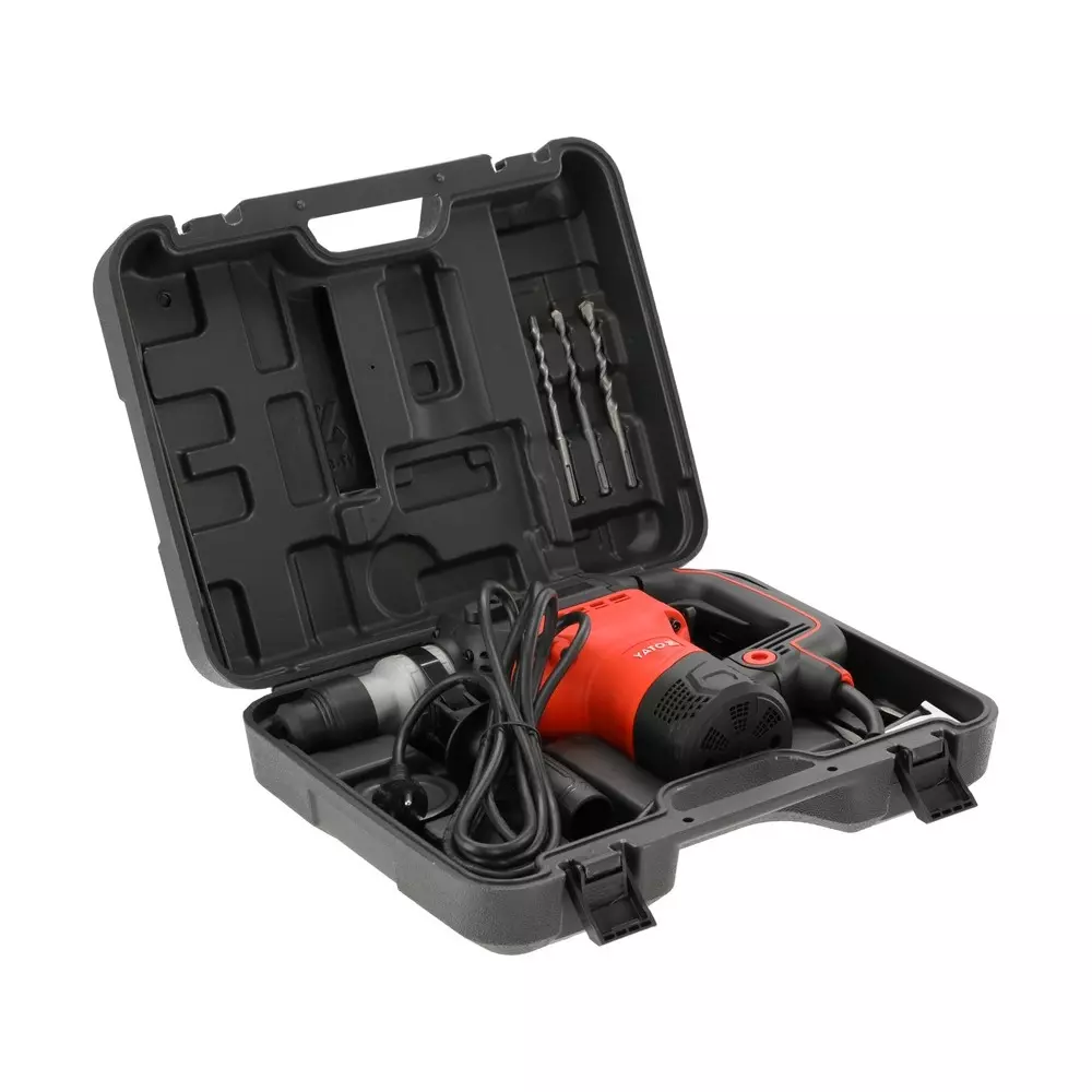 yato-1500-w-rotary-hammer-4500-bpm-impact-rate-and-850-rpm-no-load-speed-yt-82117-with-3-drills-chisel