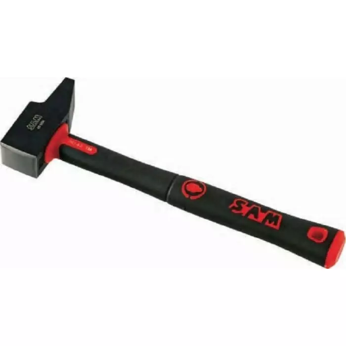 Sam Riveting Hammer Carbon Steel Ha mmer with Ergonomic Handle 415g, 310-28TM