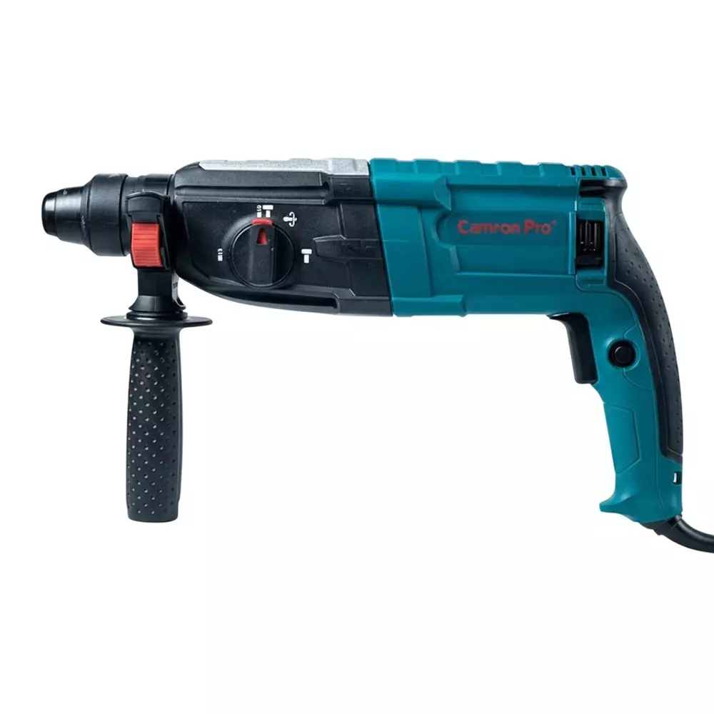 Camron Pro Rotary Hammer 1000 W Power 0-1300 RPM No Load Speed 30 mm Drill Diameter, CP-RH-30 (Without Drill Bit)