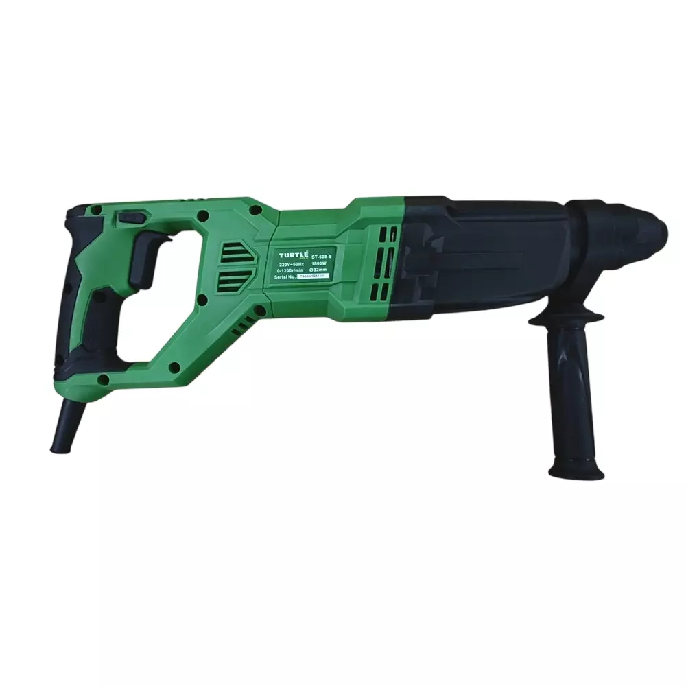 turtle-gold-rotary-hammer-drill-32-mm-drilling-capacity-and-1800-w-power-st-508-s-drill-bit-not-included