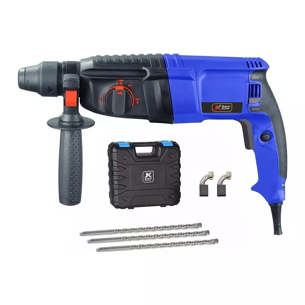 JK Super Drive Rotary Hammer 26 mm Chuck Size 1100 RPM No Load Speed 800 W Power, 9005085