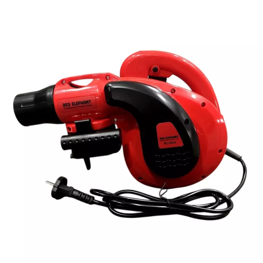 RED ELEPHANT 1200 W Hand Vacuum Cleaner & Blower 18000 RPM No Load Speed and 3.8 m³/Min Air Flow Rate, RE-VB25