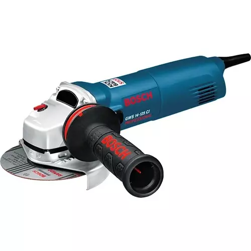Bosch 1400W (5 Inch) Angle Grinder, GWS 14-125 CI