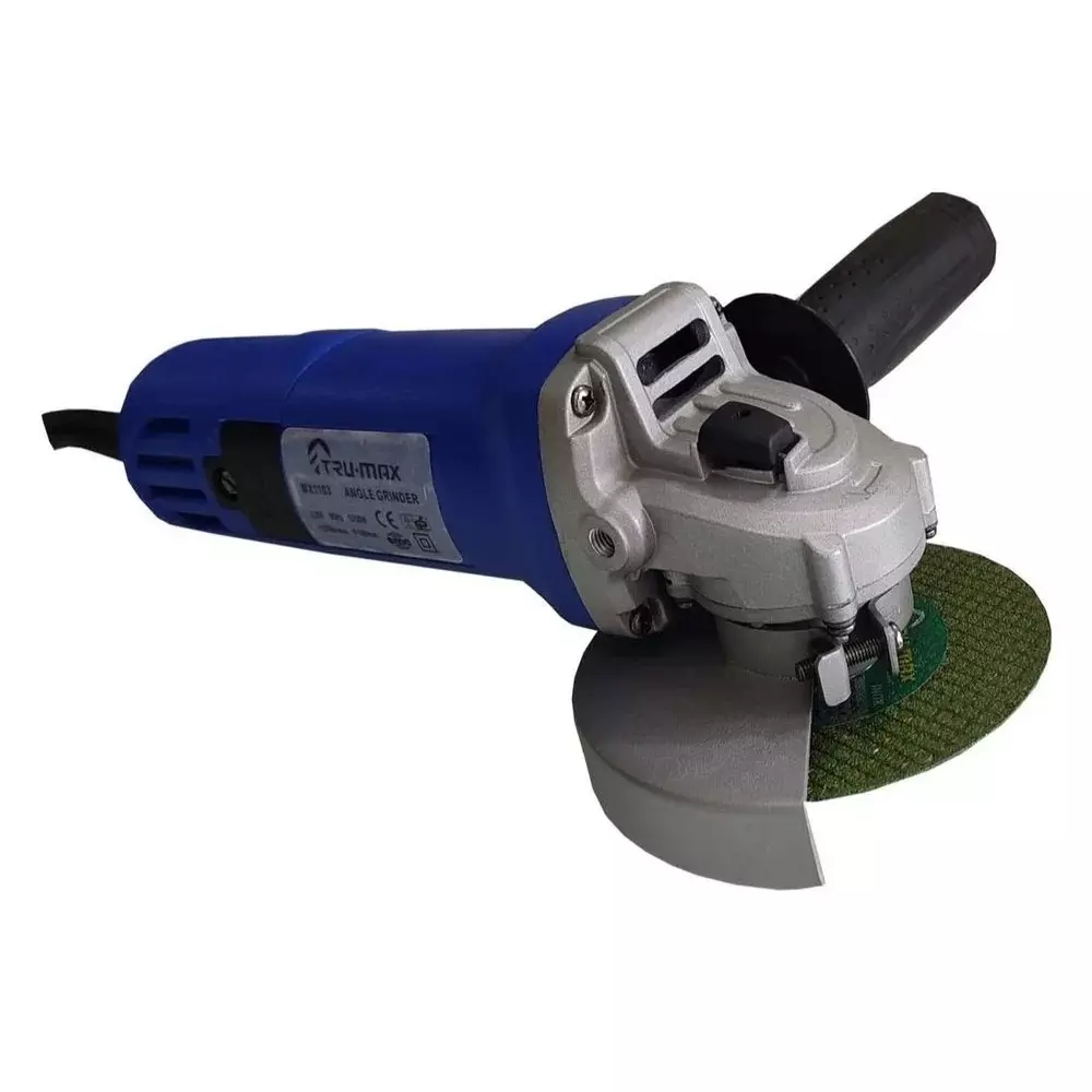 Trumax 1050 W Angle Grinder 4 inch (100 mm) Wheel Size and 11000 RPM No Load Speed, MX1103 (Without Cutting Blade)