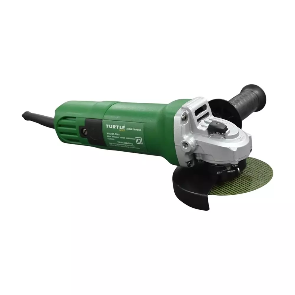Turtle Gold Angle Grinder Back Switch 1050 W 100 mm (4 inch), ST 304S (Without Cutting Wheel)