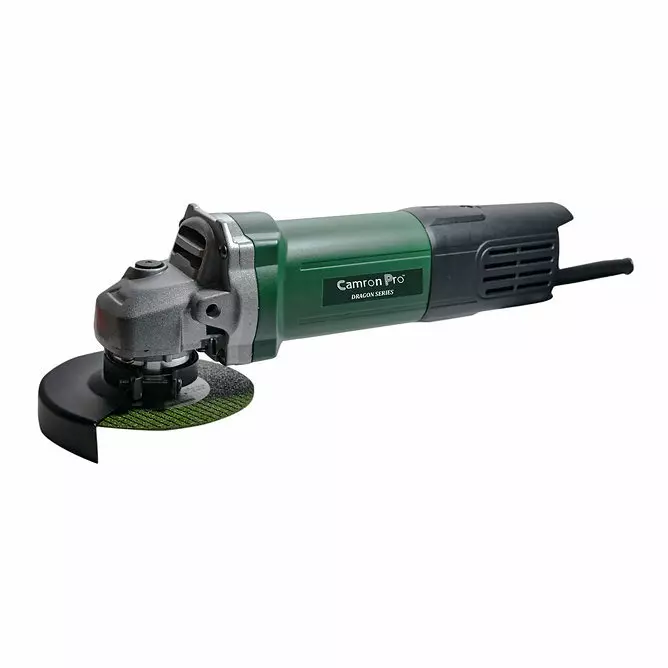 Camron Pro Dragon Series Angle Grinder 1300 W Power 11000 RPM No Load Speed 100 mm Wheel Size, CPDS-AG4-1300 (Disc Not Included)