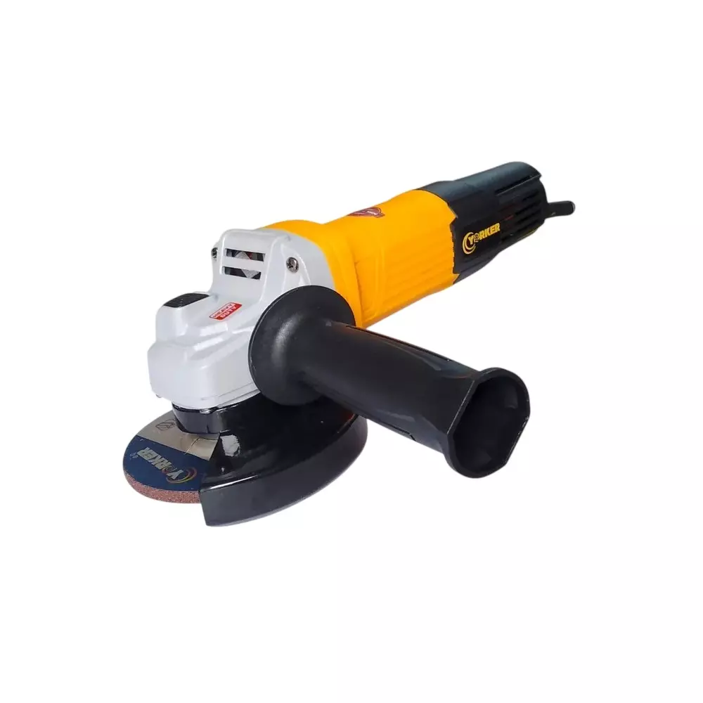 YORKER Electric Angle Grinder 1650 W Power 11000 RPM No Load Speed, YK-PRO 801 (without Disc)