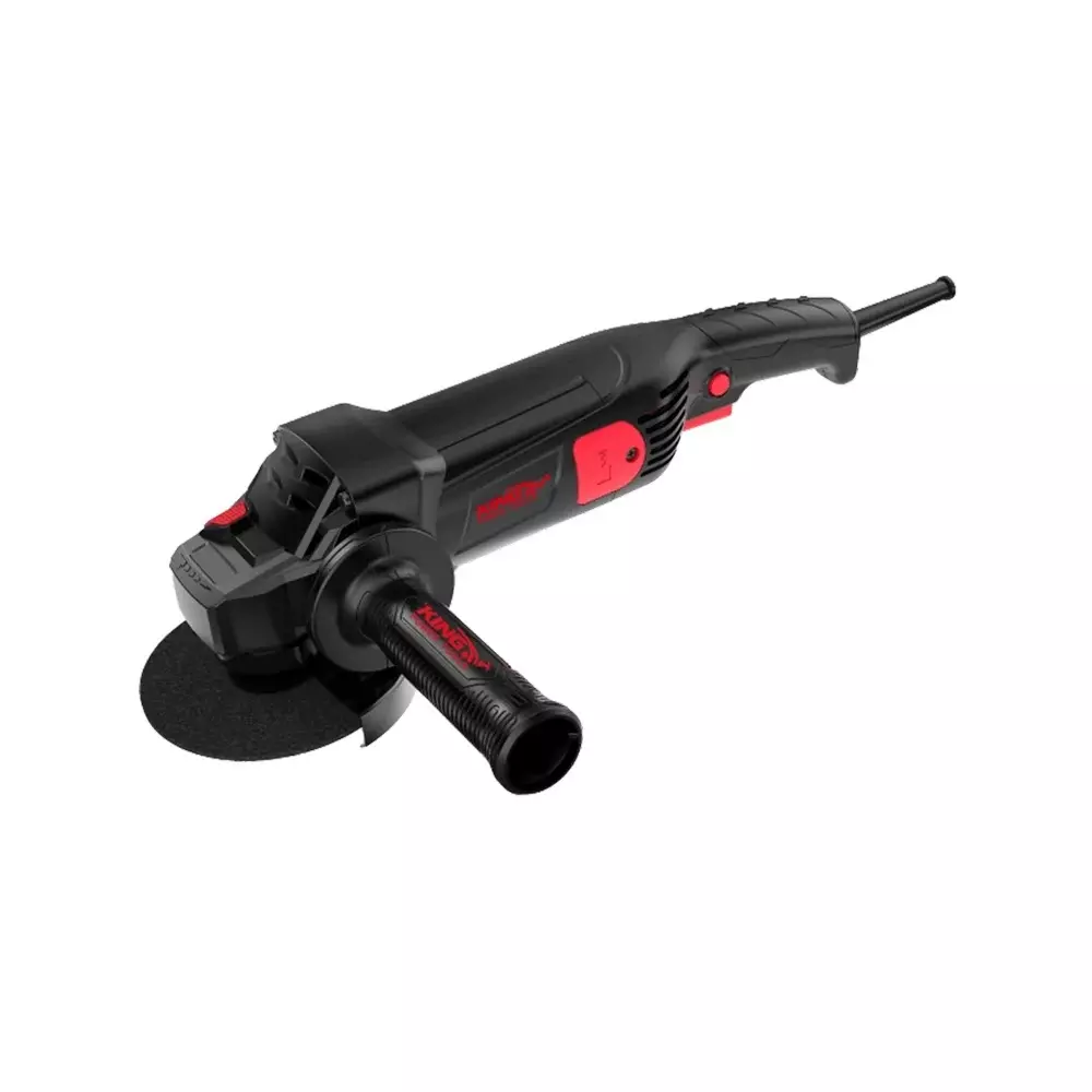 King 1800 W Angle Grinder 5 inch (125 mm) Wheel Size and 9000 RPM No Load Speed, KBS-715 (Without Cutting Blade)